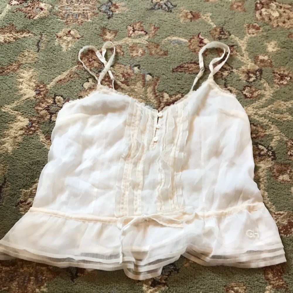 Ivory/cream Gilly Hicks tank- S